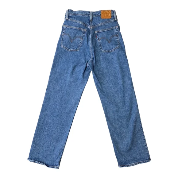 Levi's Women's Straight High-rise Jeans Size 27 - Picture 7 of 7
